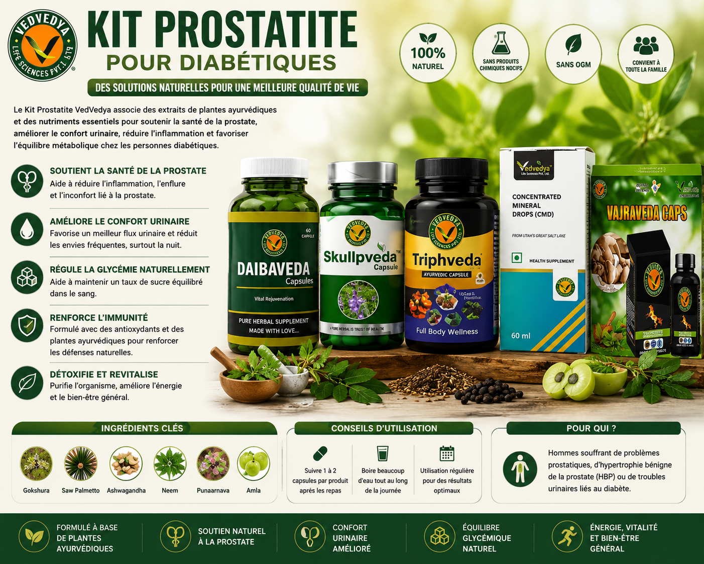 KIT PROSTATITE POUR DIABETIQUES